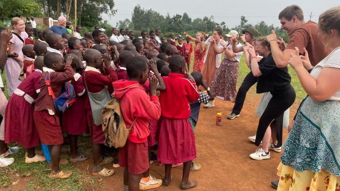 Games With Kenyan Children